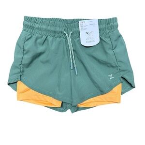 Xersion - NWT - Green and Yellow Athletic Shorts